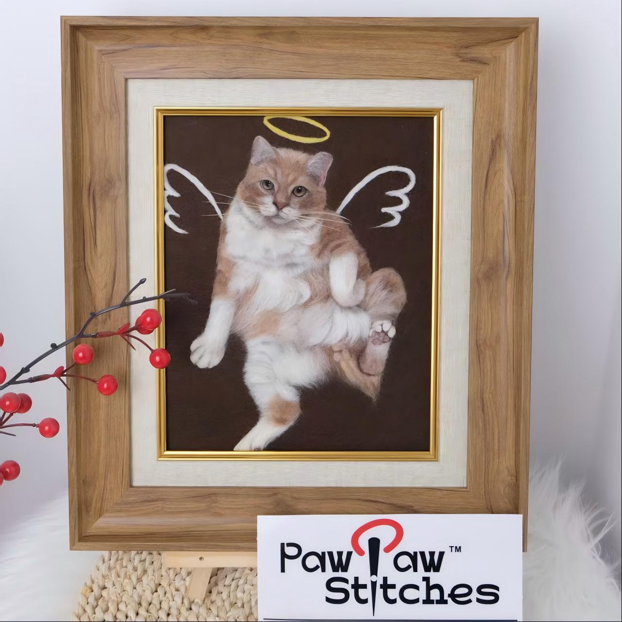 Under Angel Wings: A Tender Memorial for a Beloved Cat