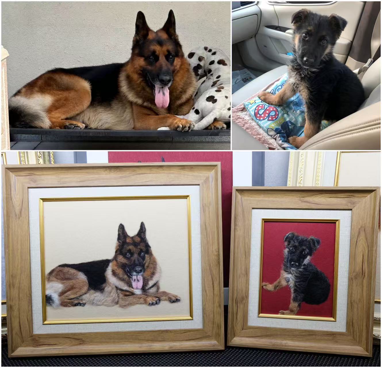 Two Felt Portraits, Capturing the Glorious Years of Black Ball