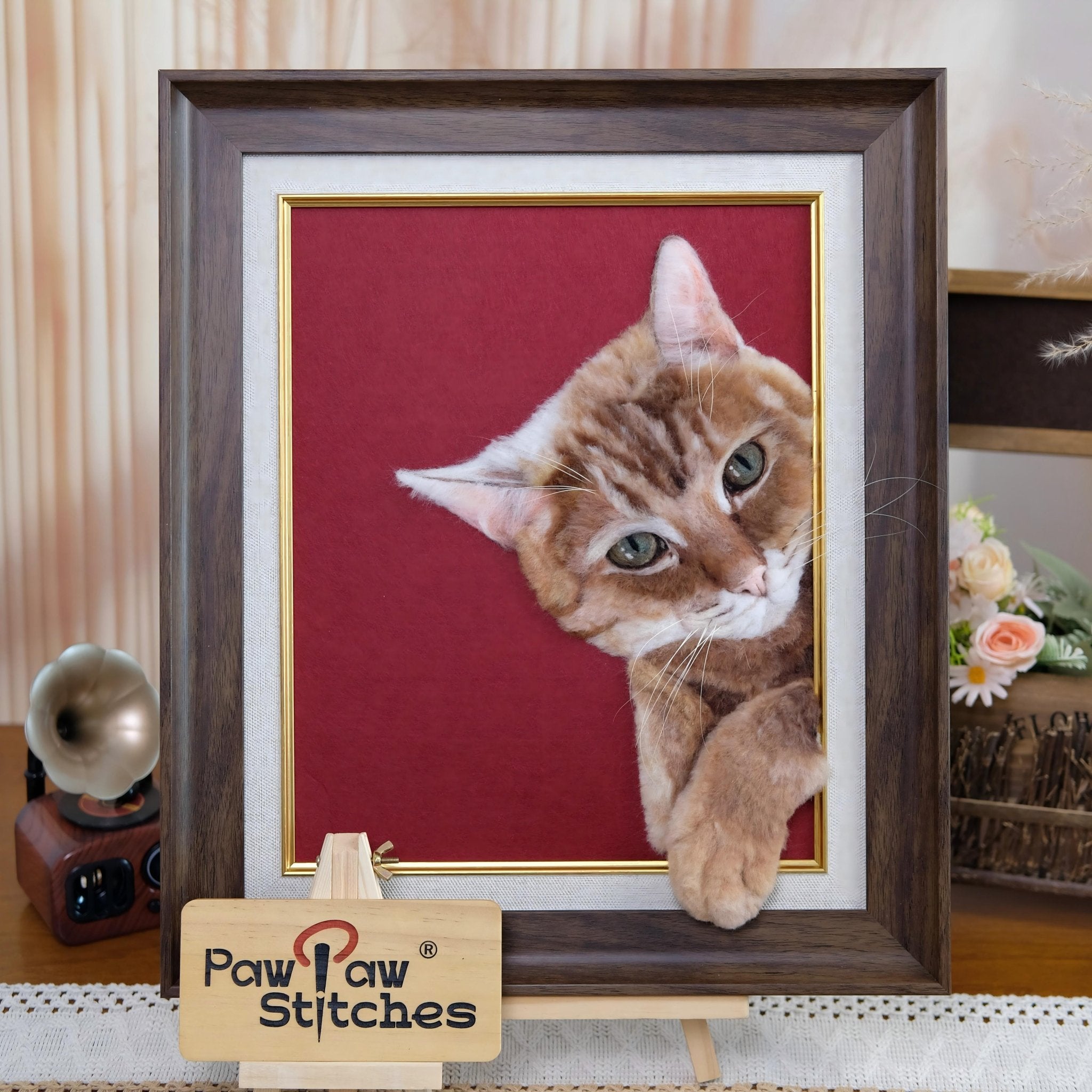 Felted Piggy: A Personalized Keepsake for a Beloved Pet