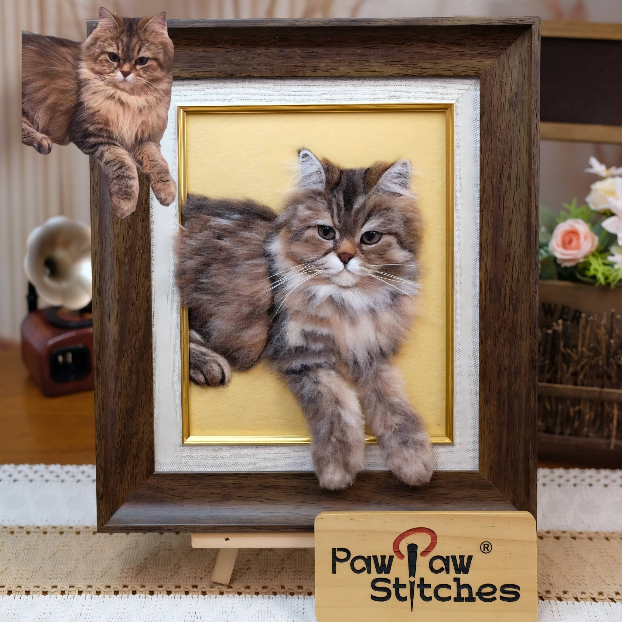 Custom Felt Portraits