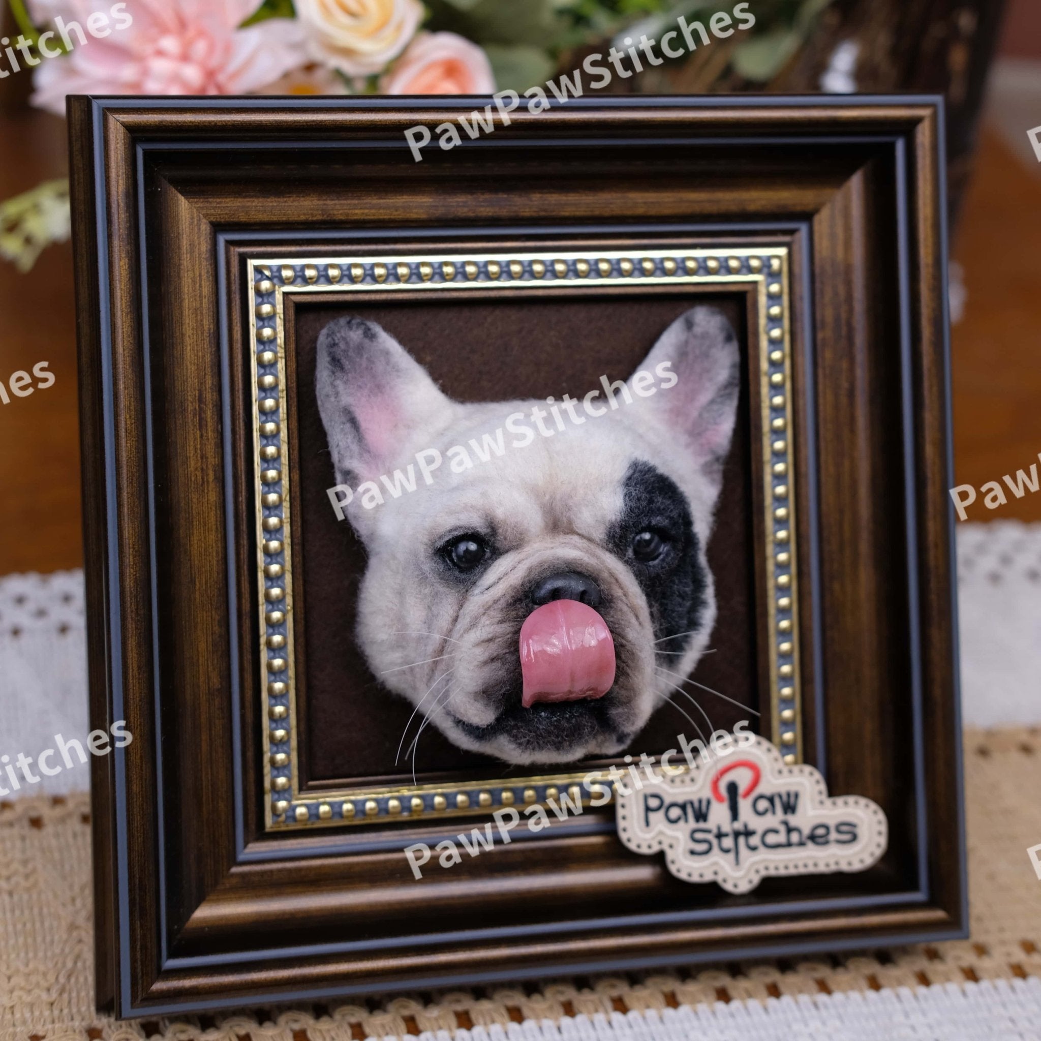 Custom Needle Felt 3D Pet Portrait