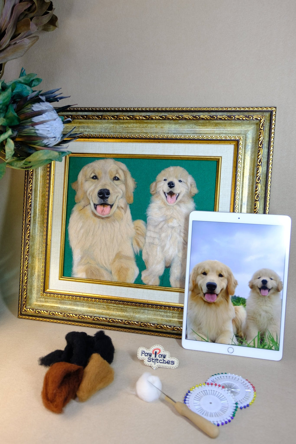 Custom Felt Portraits