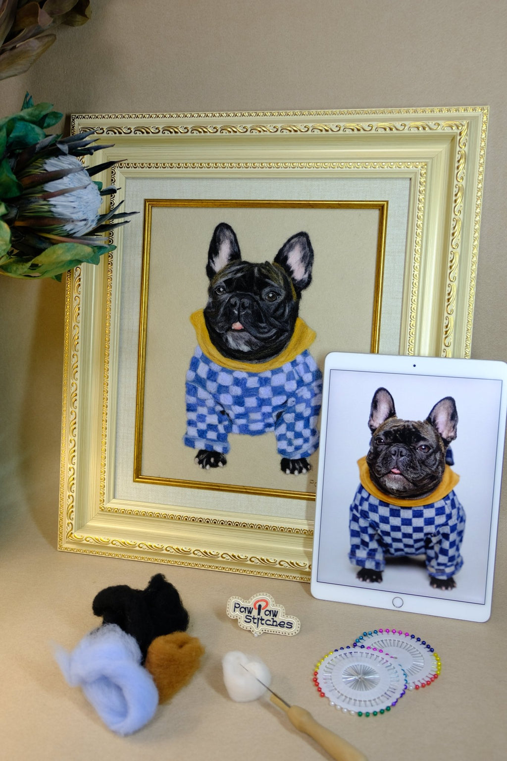 Custom Felt Portraits