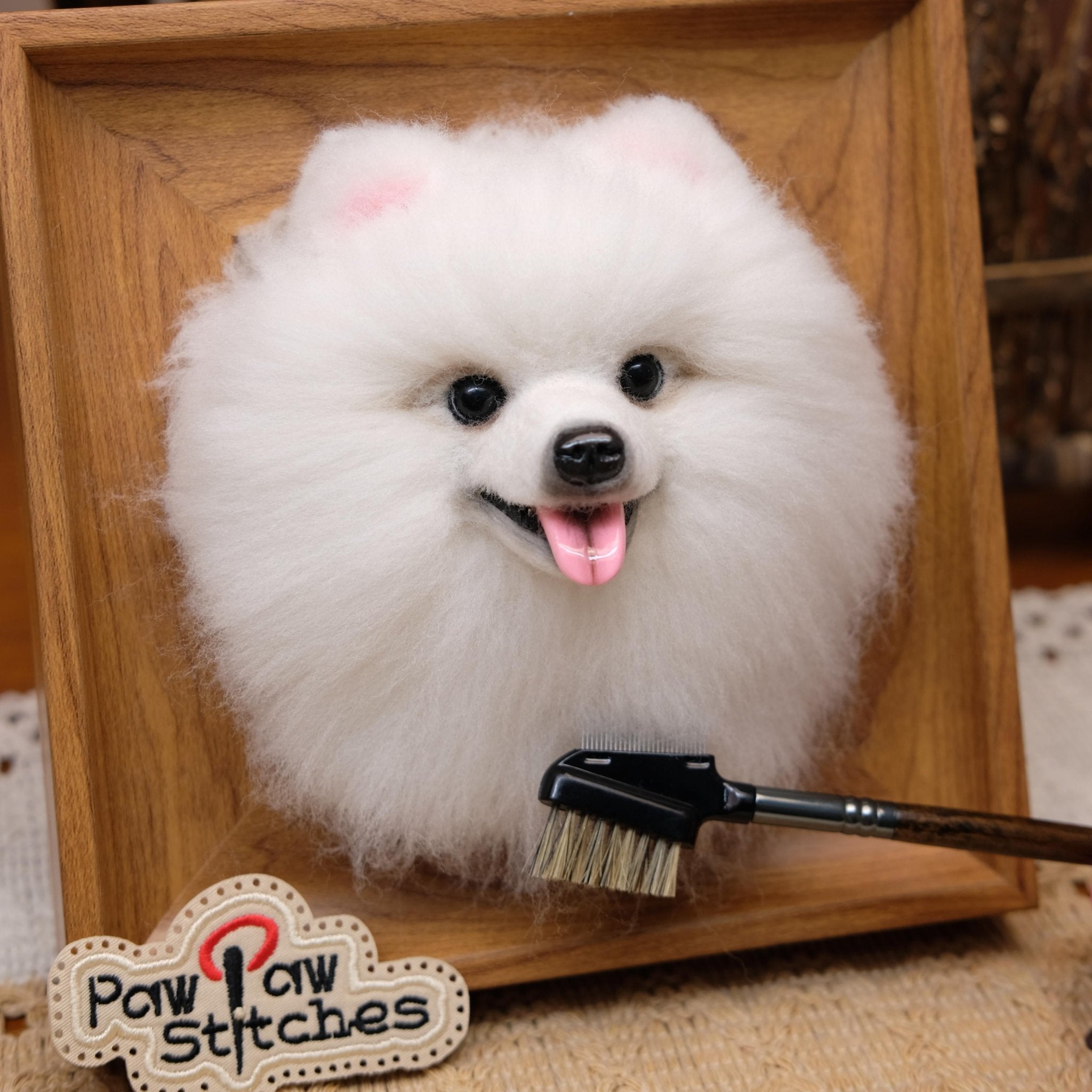 Custom Needle Felt 3D Pet Portrait