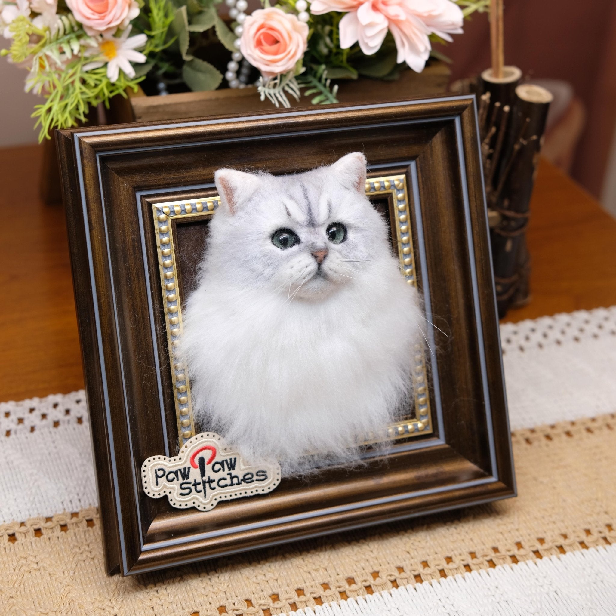 Custom Needle Felt 3D Pet Portrait